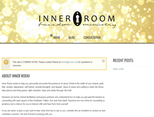 Tablet Screenshot of innerroomhealing.org
